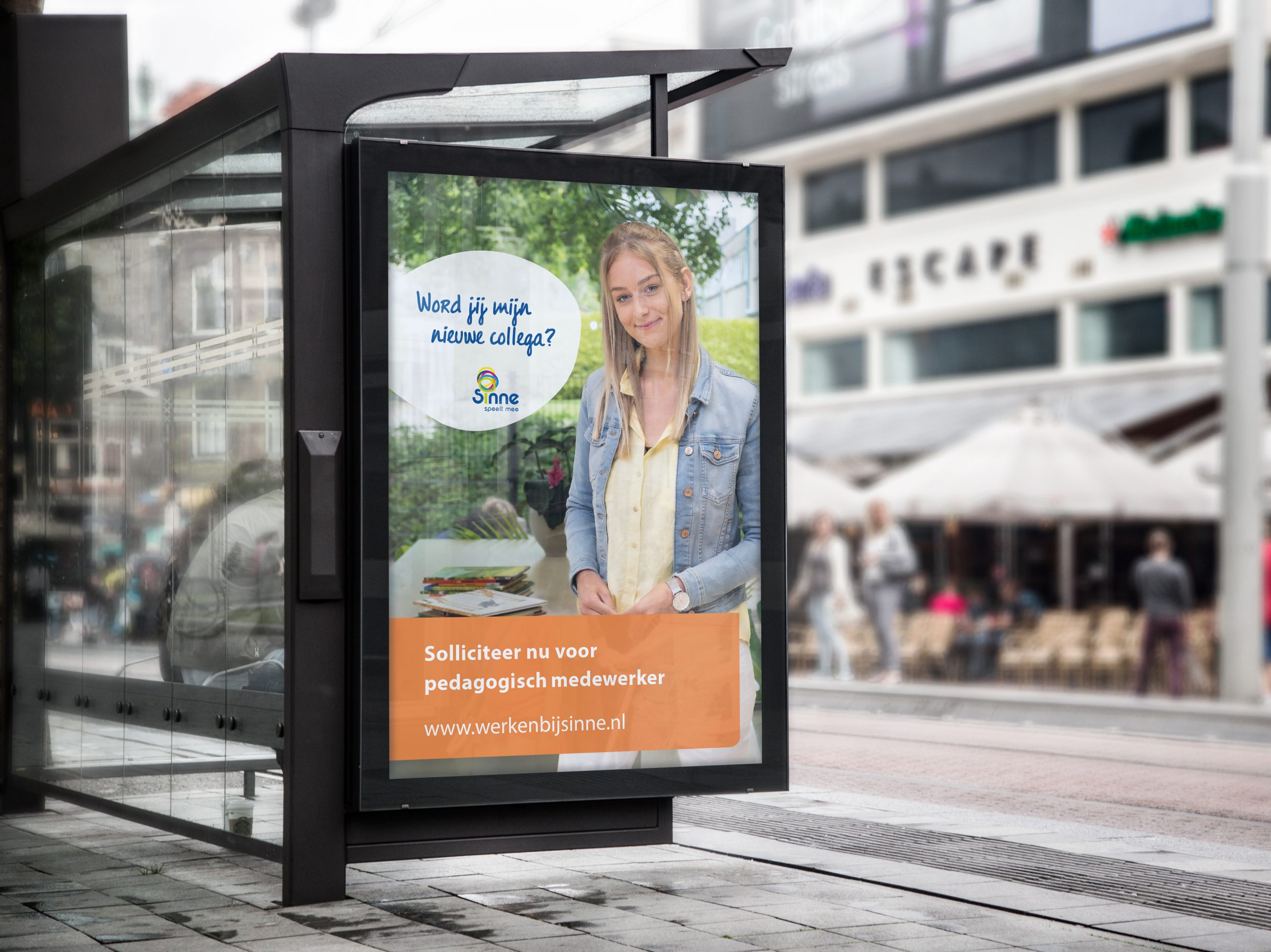 Bus Stop Billboard MockUp